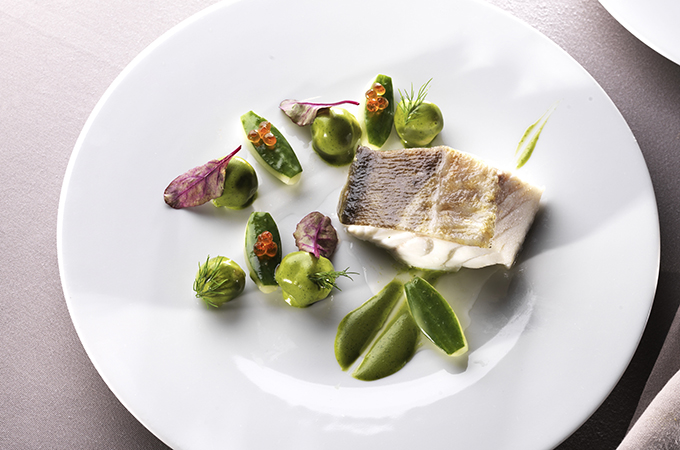 assiette de cabillaud